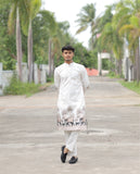 PEAK HATHI JACQUARD DESIGNER KURTA