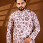 SILK POSITION FLORAL PRINTED KURTA SET