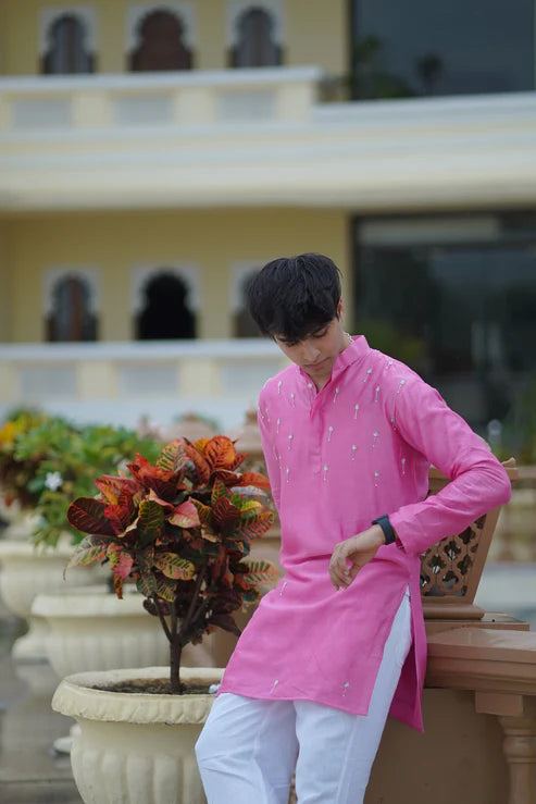 PINK PEARL KURTA
