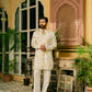 PASTEL PAISLEY GANGANAGERY KURTA