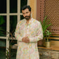 PASTEL PAISLEY GANGANAGERY KURTA