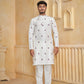 PINE WINE JACQUARD PREMIUM KURTA