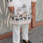PEAK HATHI JACQUARD DESIGNER KURTA