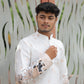 PEAK HATHI JACQUARD DESIGNER KURTA