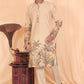 KING MEN PRINTED KHADI COTTON STRAIGHT KURTA