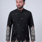 BLACK MIRROR & ZARI EMBROIDERED KURTA