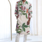IVORY MODAL, COTTON EMBROIDERY STRAIGHT PRINTED KURTA PANT SET