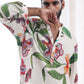 IVORY MODAL, COTTON EMBROIDERY STRAIGHT PRINTED KURTA PANT SET