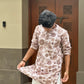 SILK POSITION FLORAL PRINTED KURTA SET