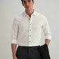 OFF-WHITE STITCHLESS PLACKET PREMIUM WRINKLE-FREE SHIRT