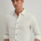 OFF-WHITE STITCHLESS PLACKET PREMIUM WRINKLE-FREE SHIRT
