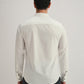 OFF-WHITE STITCHLESS PLACKET PREMIUM WRINKLE-FREE SHIRT