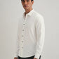 OFF-WHITE STITCHLESS PLACKET PREMIUM WRINKLE-FREE SHIRT
