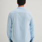 SKY BLUE STITCHLESS PLACKET PREMIUM WRINKLE-FREE SHIRT