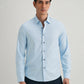 SKY BLUE STITCHLESS PLACKET PREMIUM WRINKLE-FREE SHIRT